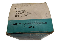 NEW POTTER & BRUMFIELD KB23D RELAY 24 VDC 5 A