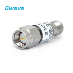 SMA Fixed Attenuator with Brass Tri-Metal Plated Body | DC-8GHz