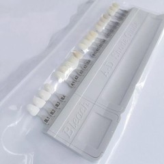 1/2 Set For VITA Classical Dental Shade Guide with Bleached Shades Clip New