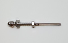 T316 Stainless Steel Swage Threaded Tensioner for 1/8″ Cable Railing Systems