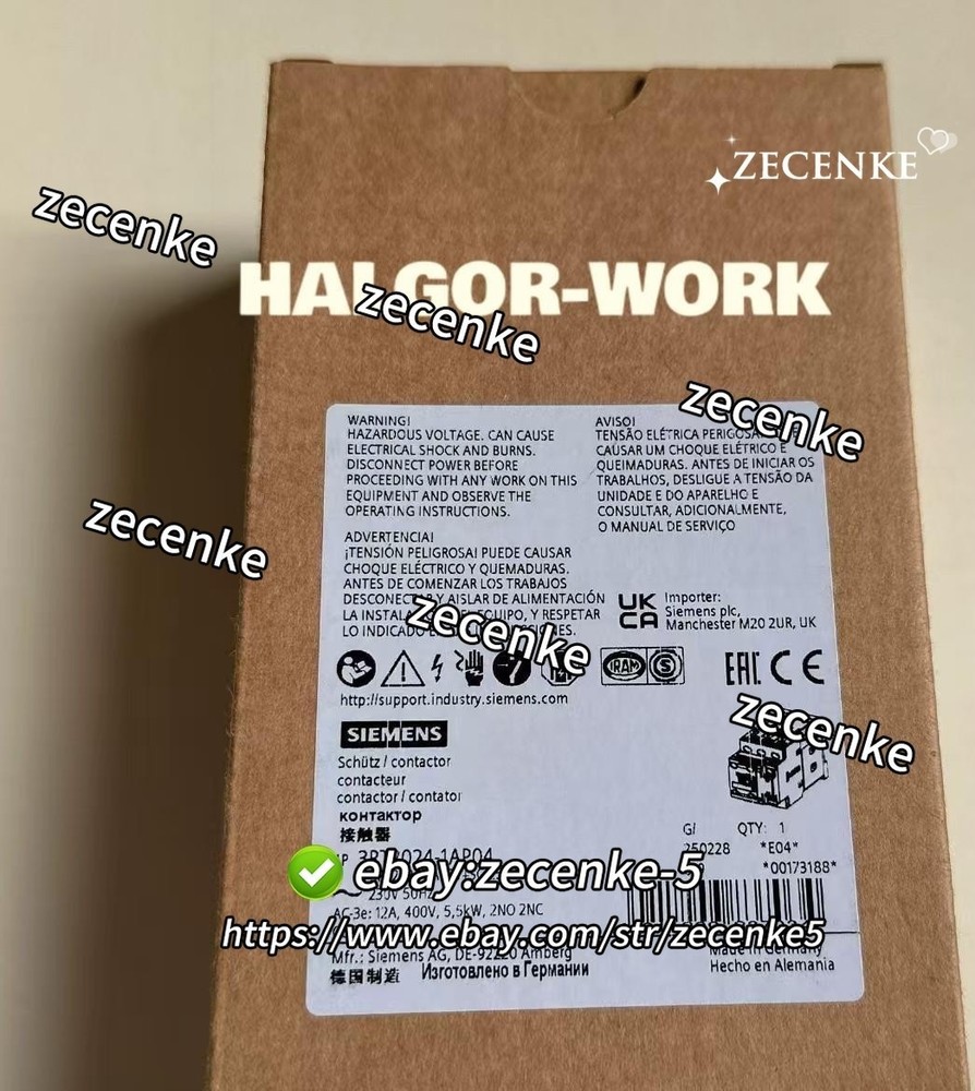 1PCS NEW 3RT2024-1AP04 In Stock *tn