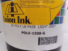 Union Ink ~ LIGHT GREY ~ EF POLY LB P428 ~ POLE-1508-G ~ 1 Gallon