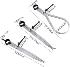 19053C 3 Pieces 8-Inch Spring Caliper / Divider Set