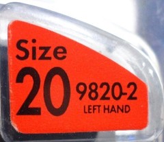 UNCLE MIKE’S LH SIZE 20 STANDARD RETENTION HOLSTER 9820-2 9820