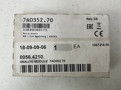 NEW B&R AUTOMATION 7AO352.70 ANALOG MODULE REV. CO, FREE SHIPPING