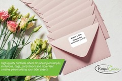 Self-Adhesive Label Sheets 3×2 inch White Shipping Labels Template Included f…