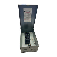 General Switch RNA60 Enclosed Molded Case Switch, 60A, 120/240V, SGA-60 Breaker