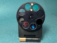 Motorized Optical OD Filter Wheel,8 Position,1/2″,Faulhaber Stepper,Laser,660nm