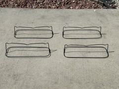 3 in Steel Rebar Chairs for Concrete Footings – Triple Rod Capacity – Sandbaggy