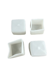 Pack of 250 White End Strut Caps 1-5/8″ Plastic Vinyl Uni-Strut Safety Caps