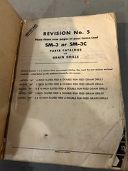 IH McCormick Parts Catalog – SM-3 Grain Drills