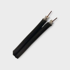 Perfect Vision PV6D2RB Dual RG6 Coaxial Cable DirecTV 75-Ohm 18 AWG 200′ Spool