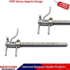 VDO Gauge Dental Venus Apollo Gauge VDO Ruler Stainless Steel Fully Autoclavable