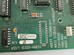 ADEPT TECHNOLOGY MASS STORAGE CONTROLLER REV B 10300-46620