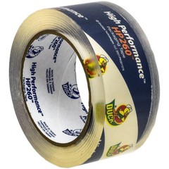 Duck HP260 Packaging Tape, Clear, 3.1 Mil, 1.88″ x 60 Yd., Pack of 8 Rolls