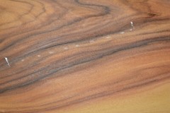 Santo Rosewood Raw Wood Veneer Sheet 8.5 x 62 inches 1/42nd 3K4666-72