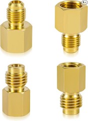 R12R22 to R134A Adapters Refrigerant Tank/Vacuum Pump Port Connection Adaptersrs