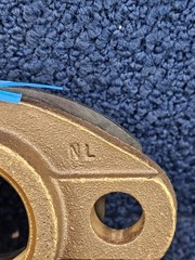 McDonald Brass Meter Coupling Flange, 5-3/4 in. Overall Length