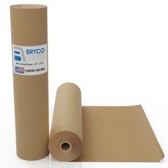 Bryco Goods Jumbo Kraft Paper Roll – Brown – 18″ x 2100″ (175′) – USA Made – …
