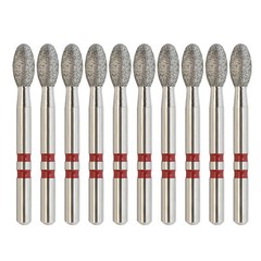 Zirconia Cutting Diamond Burs Football Bur 368 Fine Medium Grit FG Friction Grip