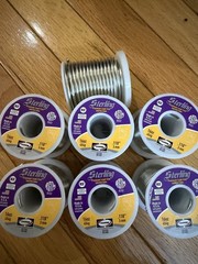 7 HARRIS STRELING 16OZ 3MM LEAD FREE SOLID SOLDERING WIRE 331755