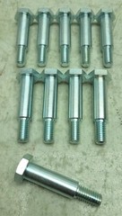 10 Pack Z0713 Shoulder Screw 1/2″ x 1-1/2″ 3/8-16 x 2-1/2″ Oal
