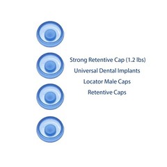 US Locator Abutments Mini Platform 1-6mm for Hiossen/Osstem/Snucone w/ Lab Kit
