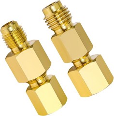 R12R22 to R134A Adapters Refrigerant Tank/Vacuum Pump Port Connection Adaptersrs