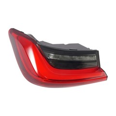 LED Tail Lights Direct Replacement Smoked Black Red Clear Lens Left Driver Side
