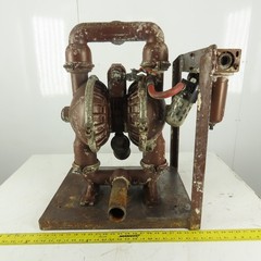 Armour Spray Systems Pneumatic Air Powered 2″ NPT Double Diaphragm Pump Assembly