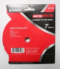 Ezarc Diamond Cutting Wheel 7” Inch for Metal, Cut off Wheel with 5000+ Cuts