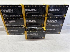 SAS Raven Black Nitrile Gloves Powder Free 7mil (10/Boxes of 100) Sm FREE SHIP