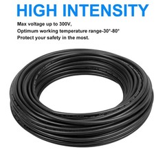 24 Gauge 2 Conductor Electrical Wire, 24 AWG Red & Black Tinned Copper Hookup…