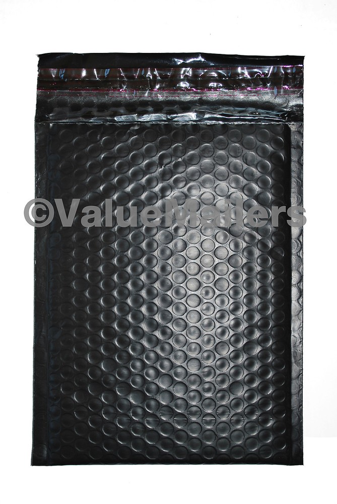 500 #000 ( Black) Poly Bubble Mailers Envelopes Bags 4×8 Extra Wide Colors 4.5