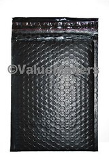 500 #000 ( Black) Poly Bubble Mailers Envelopes Bags 4×8 Extra Wide Colors 4.5