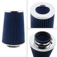 3 3.5 4In Inlet Air Filter Cone, 76mm 89mm 101mm High Performance Cold Air In…