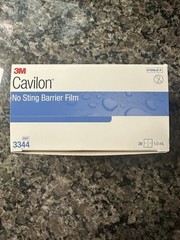 60 Count 3M Cavilon No Sting Barrier Film Sterile 30 x 1.0 mL, Ref 3344 Wipes