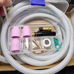 Ultraflex 150amp tig Hose #17 Torch Stubby Gas Lens kit