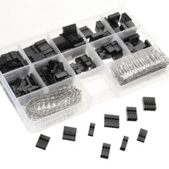 620PCS 2.54mm Crimp Pin Connector Header Jumper Wire Terminal Housing Kit