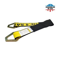 USA Off Road Axle Strap for Race Car Auto Hauler Tow Truck 4×4 ATV UTV Tie Down