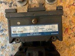 Allen Bradley # 702L-DOD 92 Two Pole Magnetic Motor Starters
