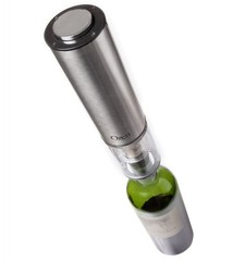 Ozeri Extravo Electric Wine Opener in Stainless Steel with Auto Silver