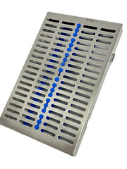GERMAN DENTAL AUTOCLAVE STERILIZATION CASSETTE RACK BOX TRAY FOR 20 INSTRUMENT