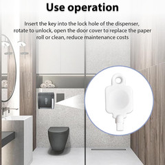 Toilet Paper Dispenser Key Replacement for 50413 Cintas/Georgia