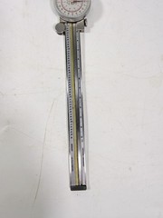 Helios Fowler 52-030-006 .001 Dial Caliper 6.5″ Stainless Steel WORKING F153 Ger