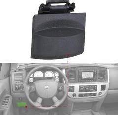 74445 Parking Brake Release Handle (Slate Gray) Compatible with 2006-2010 Ram/20