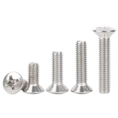 A2 Stainless Steel Raised Countersunk Phillips Screws M2~M6 Oval Head Bolt