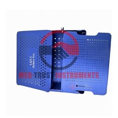 Orthopedic LCP Empty 1.5mm & 2.0mm Locking and Cortical Screw Box Aluminum Case