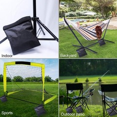 Photography Sandbag Heavy Duty Weight Bag For Light Stand Tripod 4 Pack Black
