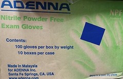 Adenna NPF885 Medium Nitrile Powder Free Exam Gloves